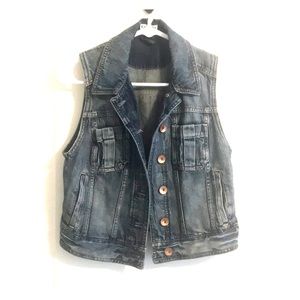 Express Denim Vest